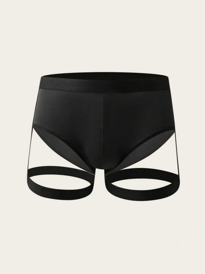 Midnight Leg-Strap Support Brief